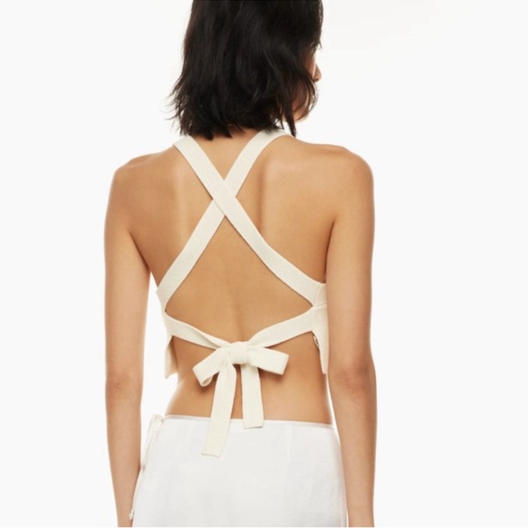 ARITZIA: Cayenne Knit Tank Top (Size XS) - Picture 1 of 4